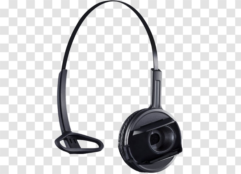 Headphones Headset Wireless Sennheiser D10 Phone Digital Enhanced Cordless Telecommunications - Home Business Phones - Headsets For Office Transparent PNG