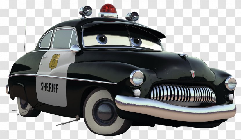 Mater Lightning McQueen Cars Pixar - Automotive Exterior - Sheriff Car Transparent PNG