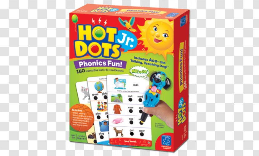 Educational Insights Hot Dots Jr. Ace Insights, Inc Getting Ready For School Set Ei-2327 Jr Pen Ollie The Talking Learning - Kindergarten Newspaper Box Transparent PNG