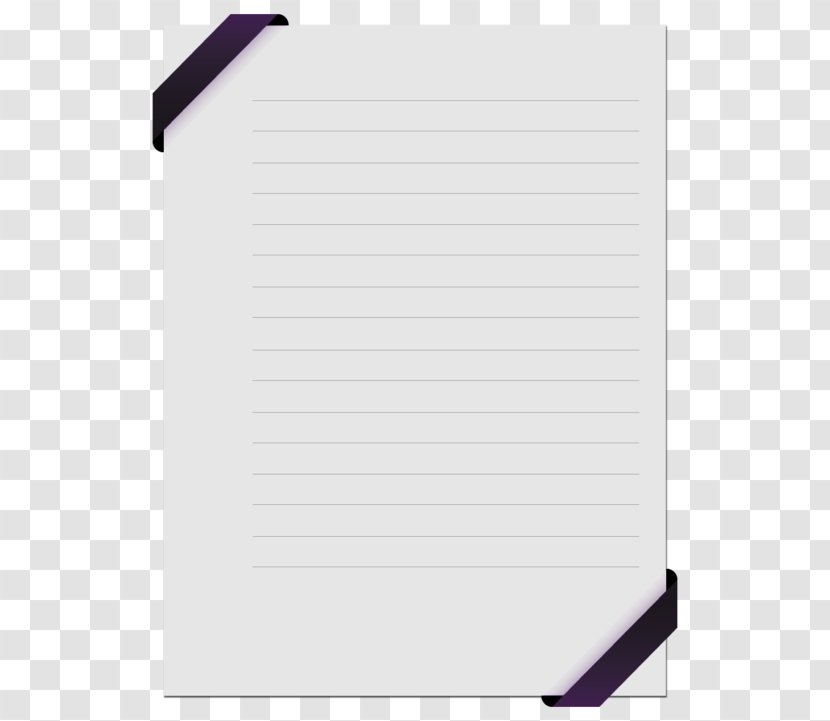 Paper Notebook - Icon Design - Purple Side Stationery Transparent PNG