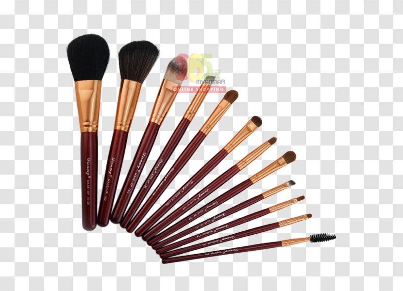 Brush Cosmetics Make-up Artist Face Powder Eye Shadow - MAKE UP TOOLS Transparent PNG