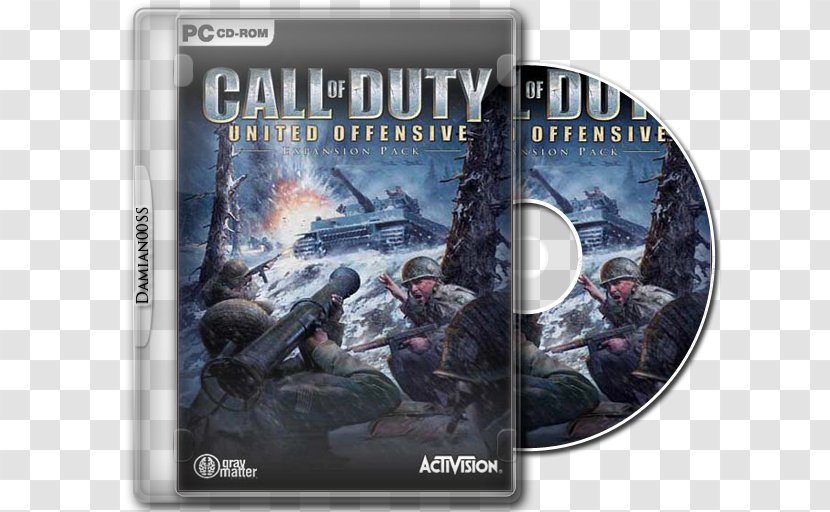 Call Of Duty: United Offensive Finest Hour Duty 2 3 Video Game Transparent PNG