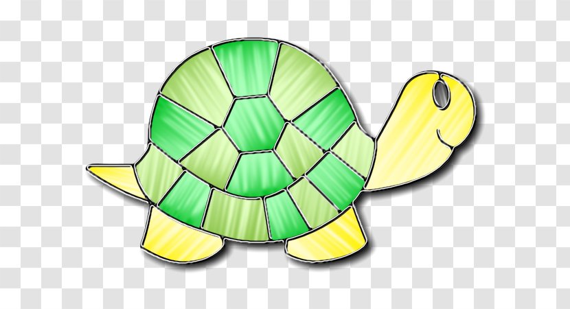 Sea Turtle Background - Pond Stained Glass Transparent PNG