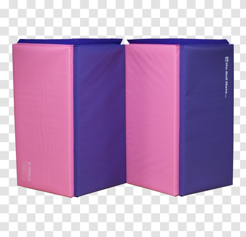 Purple Gymnastics Mat - Pink - Tumbling Transparent PNG