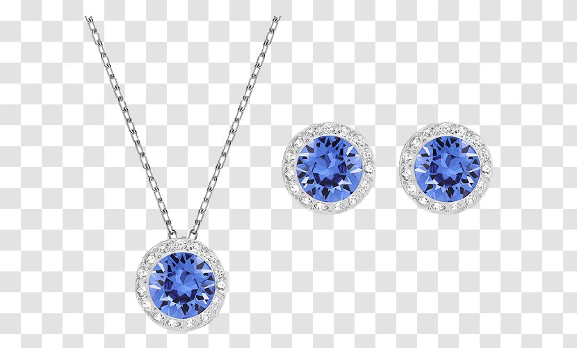 Wattens Earring Swarovski AG Jewellery Charms & Pendants - Bracelet - Jewelry Blue Suit Transparent PNG