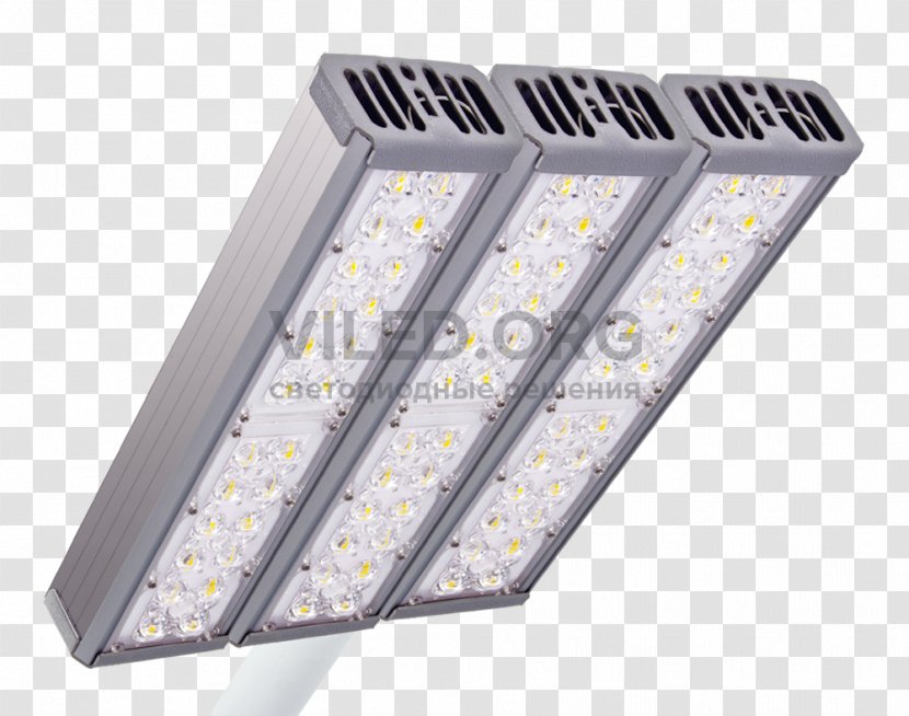 Light Fixture Light-emitting Diode LED Lamp Street Solid-state Lighting - Lichttechnik Transparent PNG