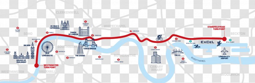London Triathlon 2018 – Saturday Running Cycling - Bicycle Transparent PNG
