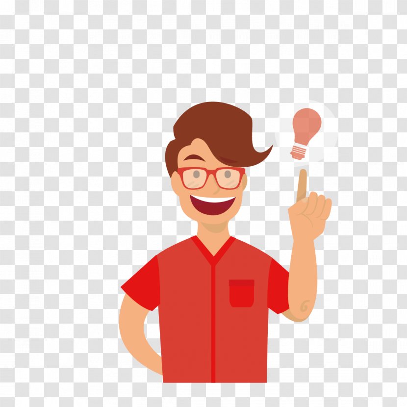 Invention Euclidean Vector - Resource - Business People And Light Bulb Transparent PNG