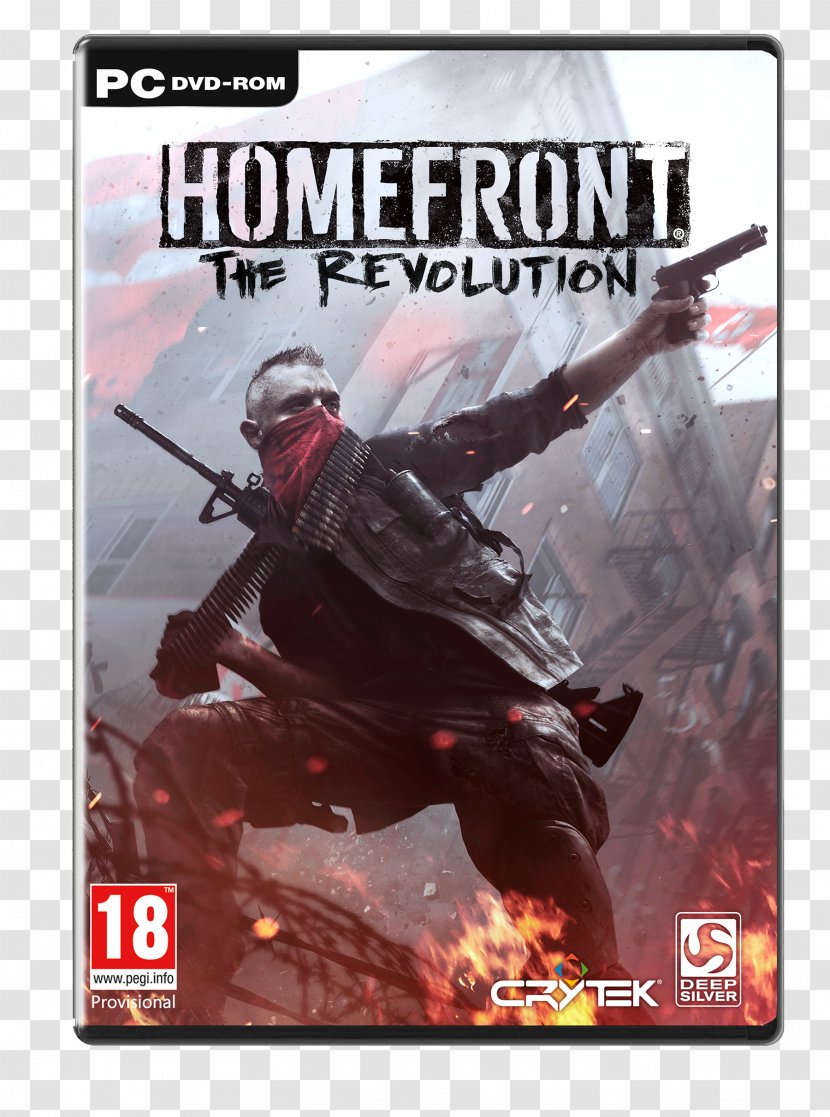 Homefront: The Revolution Video Game PlayStation 4 Xbox One - Personal Computer - Deep Silver Dambuster Studios Transparent PNG