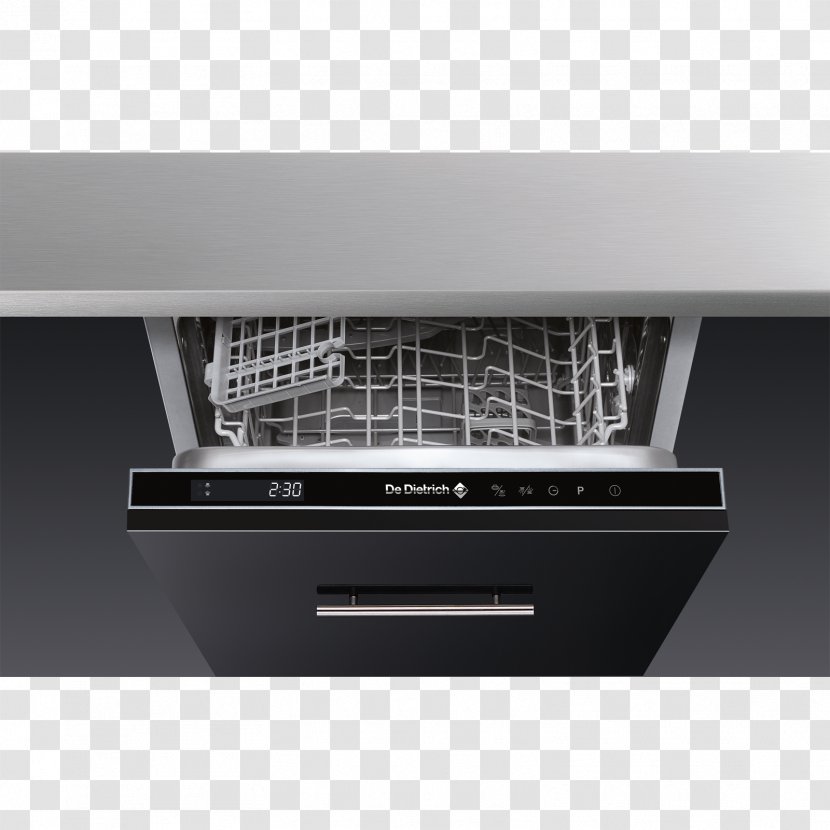 De Dietrich DVY1310J Slimline Integrated Built In Dishwasher Tableware Home Appliance - Kitchen - Rinse France Transparent PNG