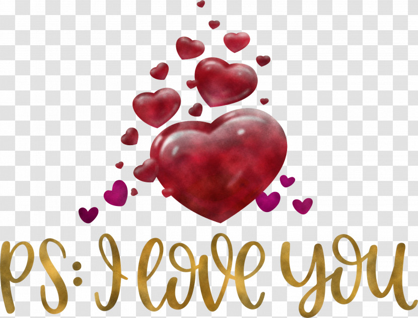 I Love You Valentines Day Quote Transparent PNG