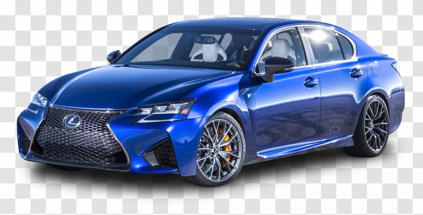 2018 Lexus GS F Car Luxury Vehicle LS - Rear Wheel Drive - Blue Transparent PNG