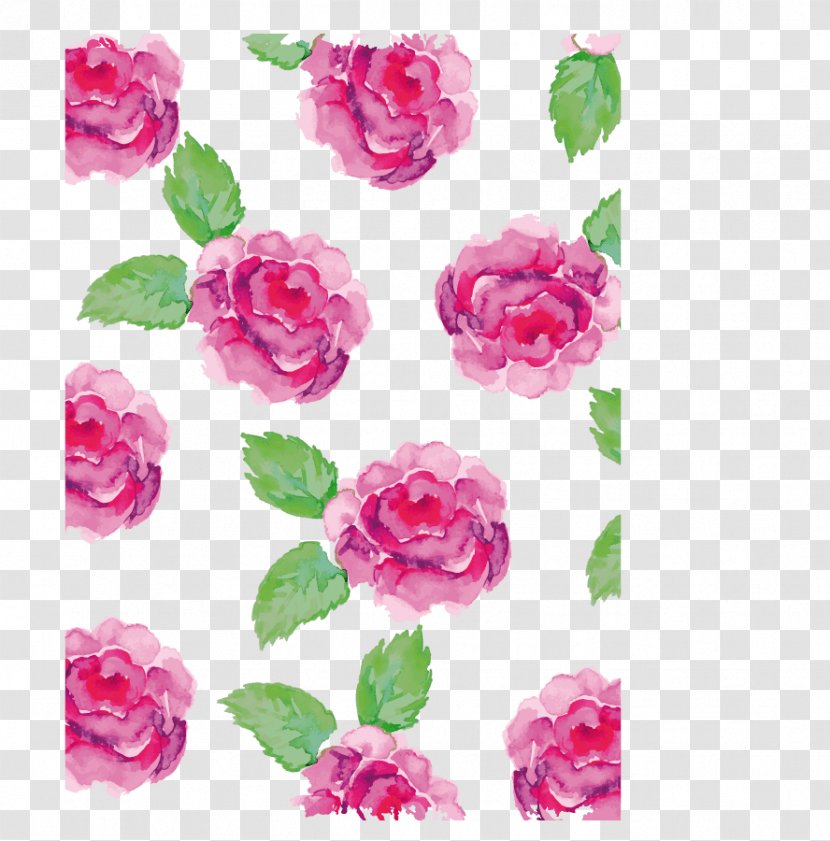 Watercolor Painting Floral Design Flower - Rose Order - Bar Party Transparent PNG