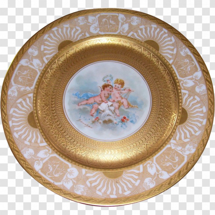 Limoges Porcelain Plate Haviland & Co. - Tableware - Dinner Transparent PNG