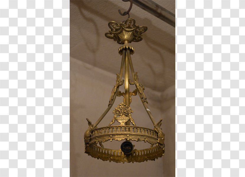 01504 Chandelier Bronze Ceiling Light Fixture - Islamic Lighting Transparent PNG