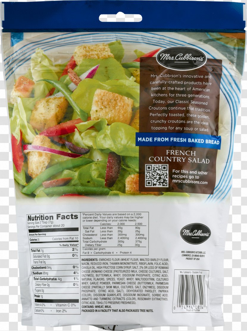 Vegetarian Cuisine Mrs. Cubbison's Foods Vegetable Recipe - Meal Transparent PNG