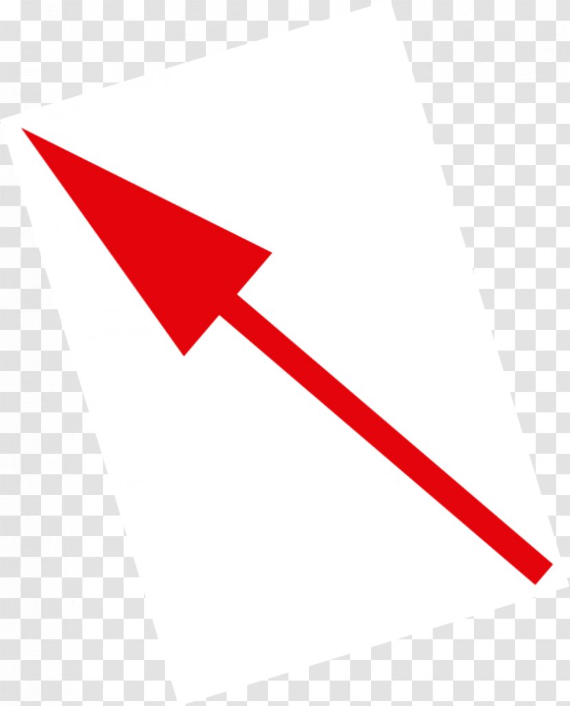 Paper Graphic Design Logo Triangle - Red Arrow Transparent PNG