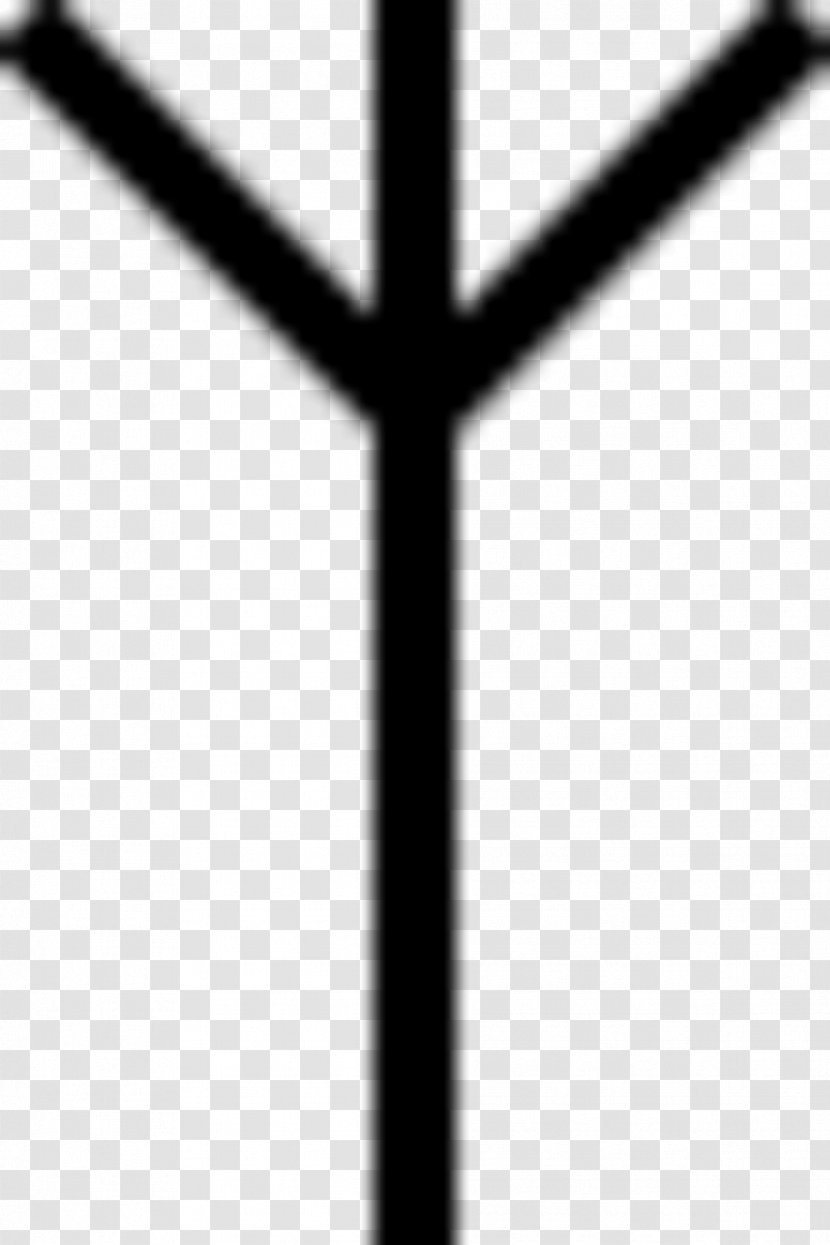 Algiz Runes Elder Futhark Old Norse - Ehwaz - Symbol Transparent PNG