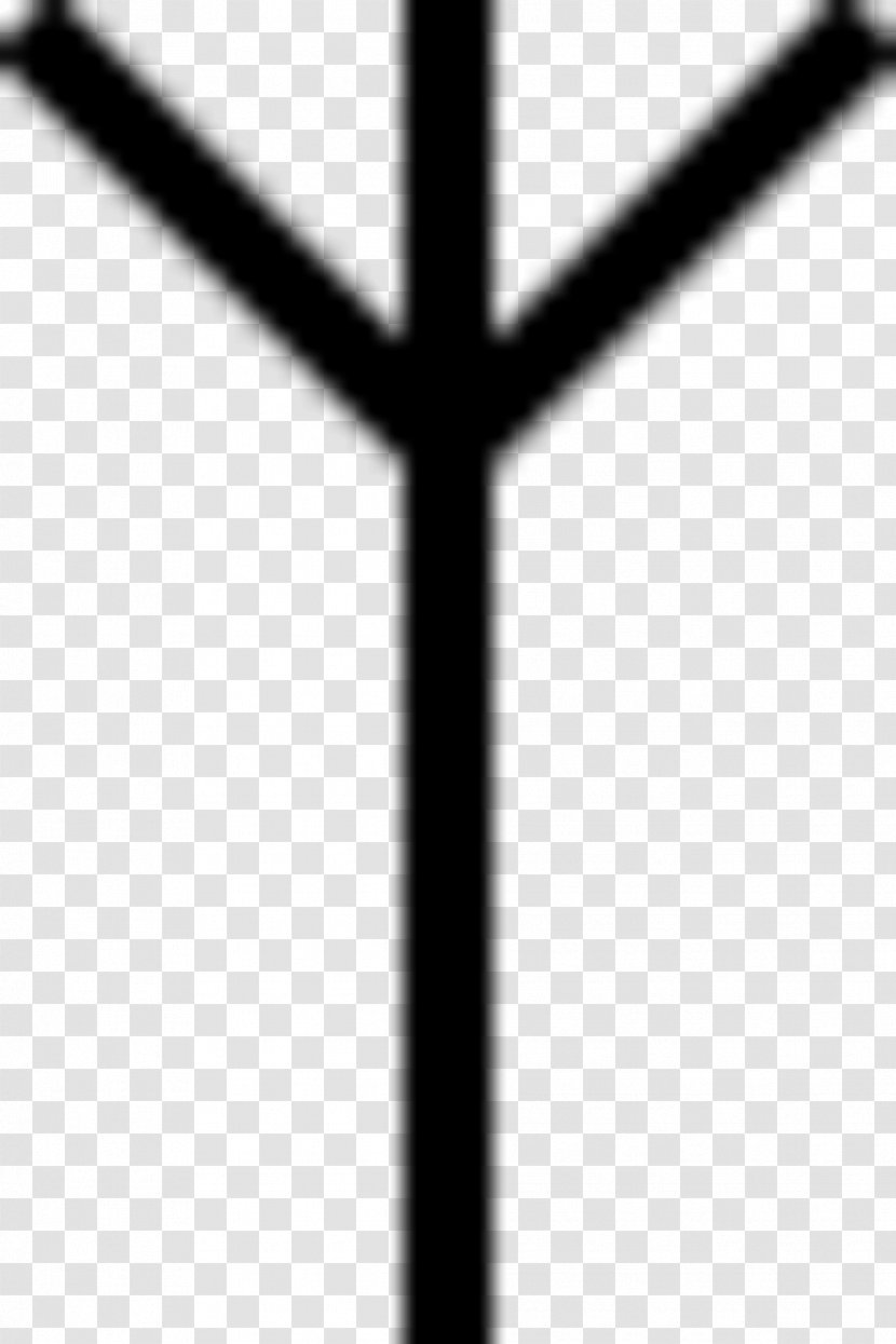 Algiz Runes Elder Futhark Old Norse - Ehwaz - Symbol Transparent PNG