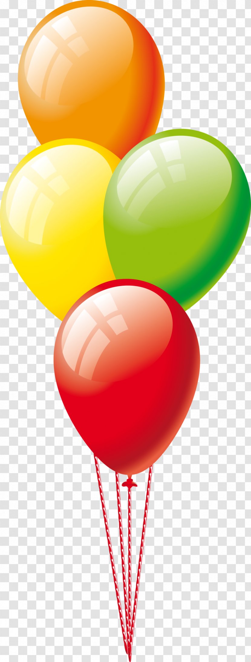Balloon Birthday Clip Art - Gift - Heart Ballon Transparent PNG