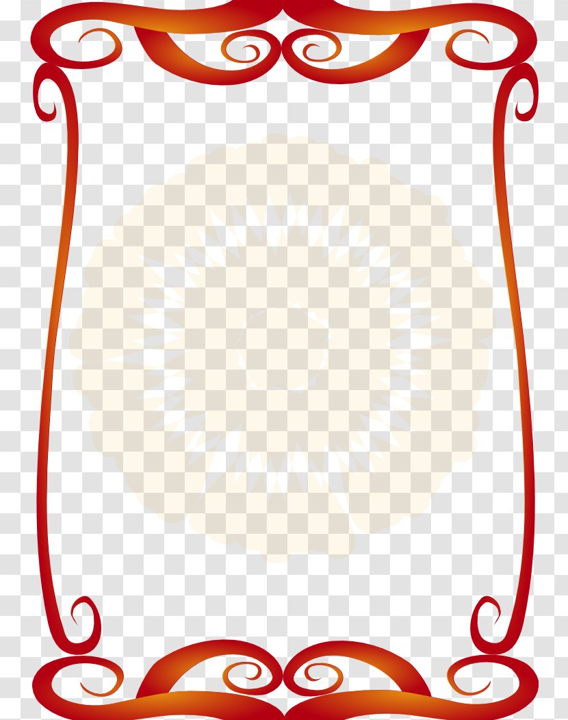 Paper Clip Art - Fancy Borders Transparent PNG