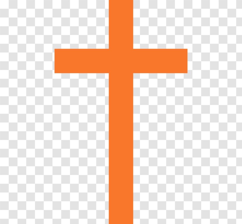 Christian Cross Emoji Christianity Religion - Latin Transparent PNG