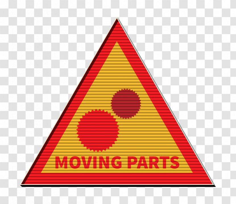 Attention Icon Cog Moving Parts - Logo - Cone Transparent PNG