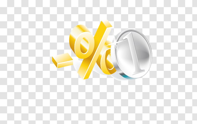 Silver Coin Icon - Percentage - Coin,Percent Transparent PNG