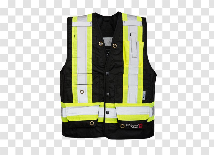 Gilets High-visibility Clothing Jacket Personal Protective Equipment Polyester - Network Address Translation - Safety Vest Transparent PNG