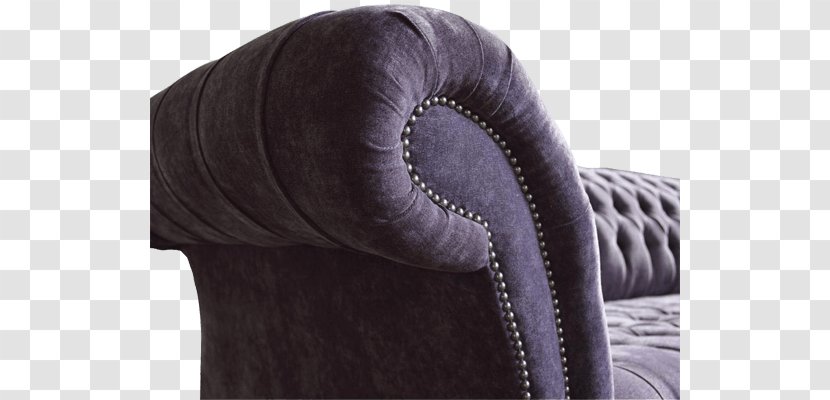 Couch Chair Velvet Living Room Plush - Classical Decorative Material Transparent PNG