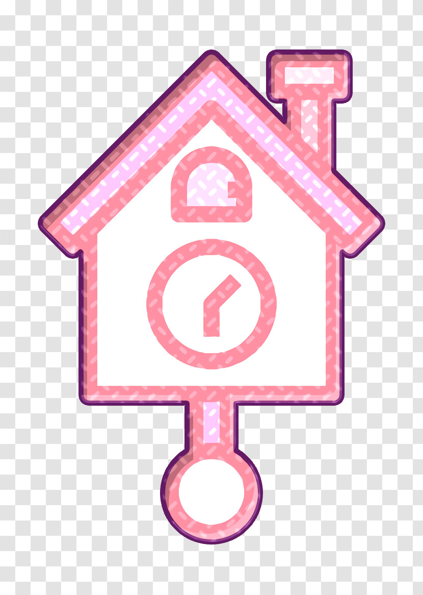 Home Decoration Icon Cuckoo Clock Icon Time And Date Icon Transparent PNG