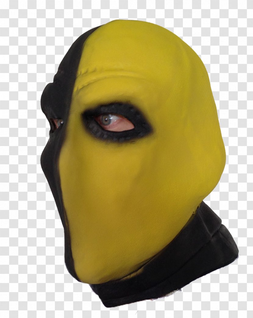 Deathstroke Latex Mask Costume Party Fernsehserie Transparent PNG