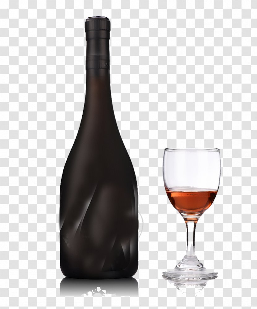 Red Wine Bottle - Distilled Beverage - A Of Transparent PNG