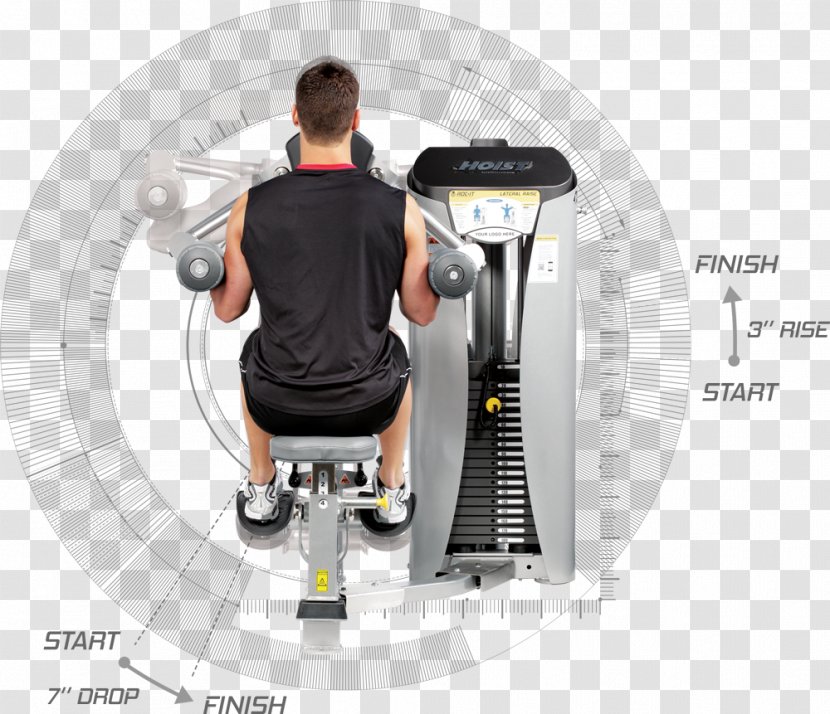 Exercise Machine Élévation Latérale Physical Fitness Weight Training - Gym - Hoisting Transparent PNG