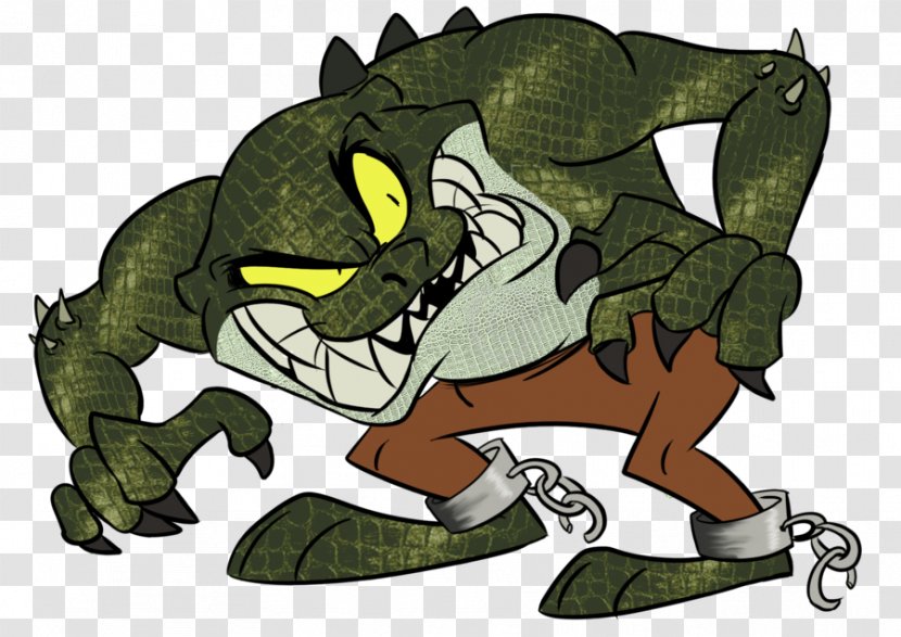 Killer Croc Tasmanian Devil Batman Cartoon Looney Tunes - Frog - Sleep Dketch Transparent PNG