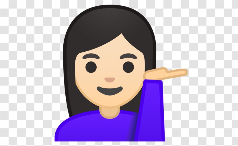 Emojipedia Woman Emoticon - Finger - Emoji Transparent PNG
