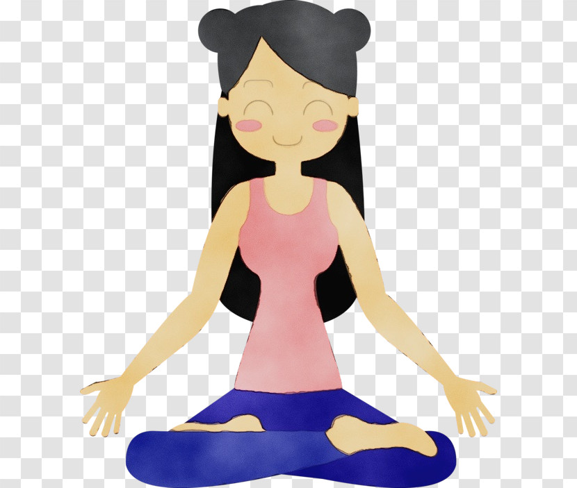 Cartoon Drawing Meditation Yoga Humour Transparent PNG