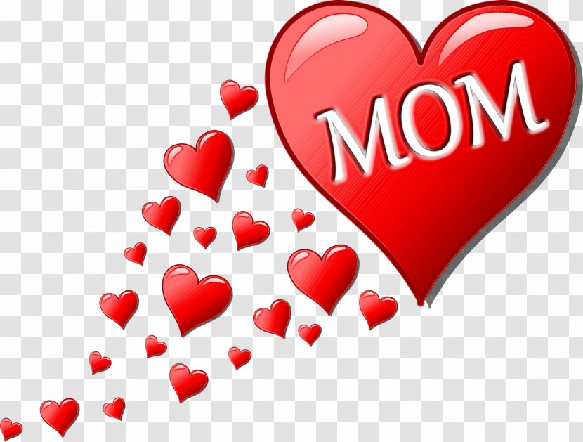 Vector Graphics Mother's Day Clip Art Heart - Drawing - Valentines Transparent PNG