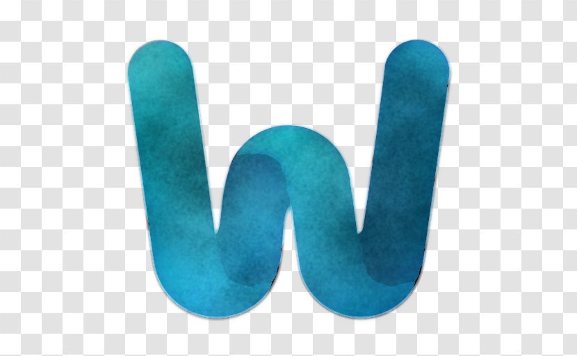Aqua Turquoise Teal Font Azure - Gesture Finger Transparent PNG