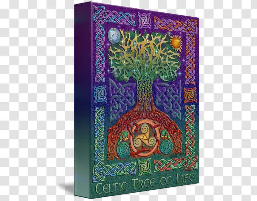 Book Of Kells Celtic Art Knot Tree Life Transparent PNG