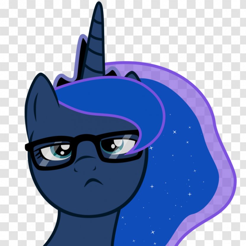 Princess Luna Cat Twilight Sparkle Pony Celestia - Eyewear Transparent PNG