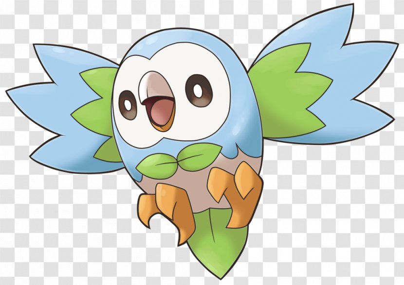 Rowlet Jirachi Pokémon Sun And Moon Mew - Owl - Shiny; Vector Transparent PNG