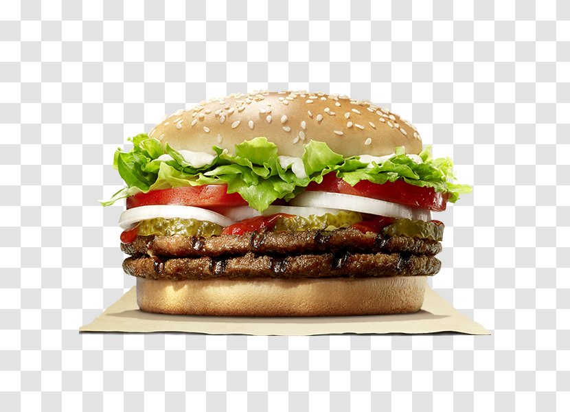 Whopper Hamburger Cheeseburger Big King Chicken Sandwich - Double Happiness Transparent PNG