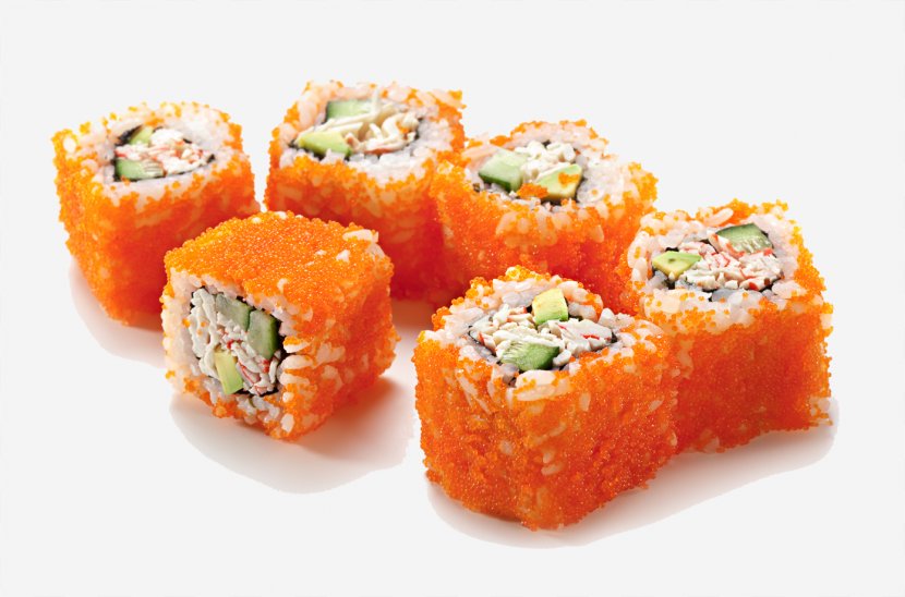 California Roll Sushi Makizushi Japanese Cuisine Tempura - Salmon Transparent PNG