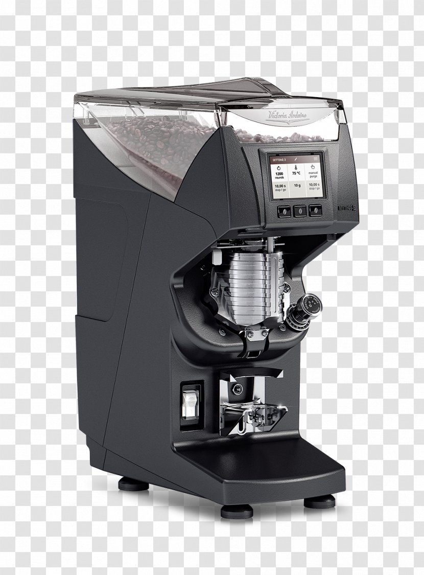 Coffee Burr Mill Espresso Cafe - Grinding Machine Transparent PNG