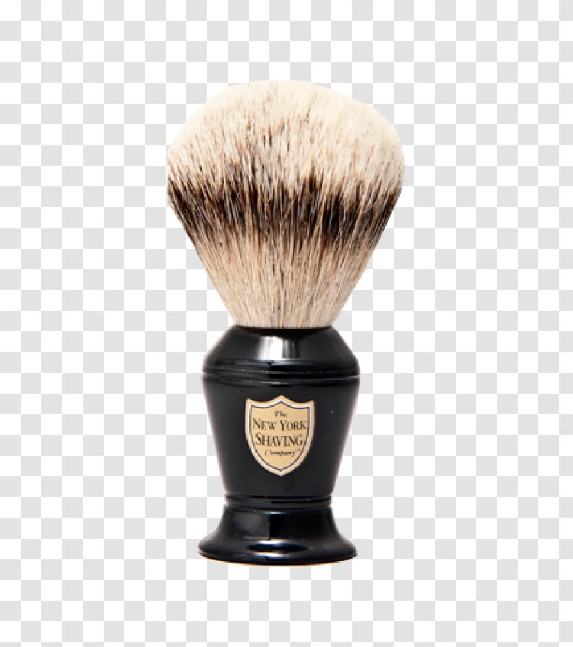Shave Brush The New York Shaving Company Cream - Ivory - Black Transparent PNG
