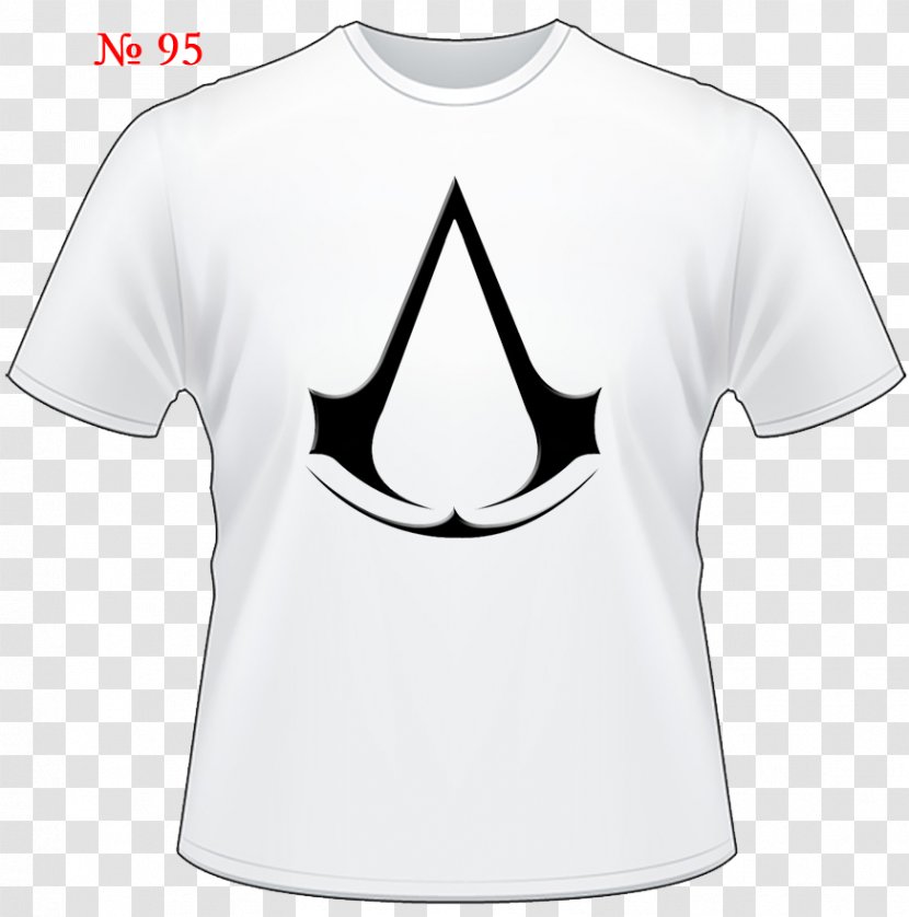 Assassin S Creed Stickers 16 X 11 Cm Edward / Altair Assassin's Chronicles: China T-shirt Product Design Brand - T Shirt - Black Transparent PNG