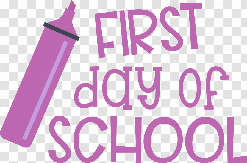 First Day Of School Education School Transparent PNG