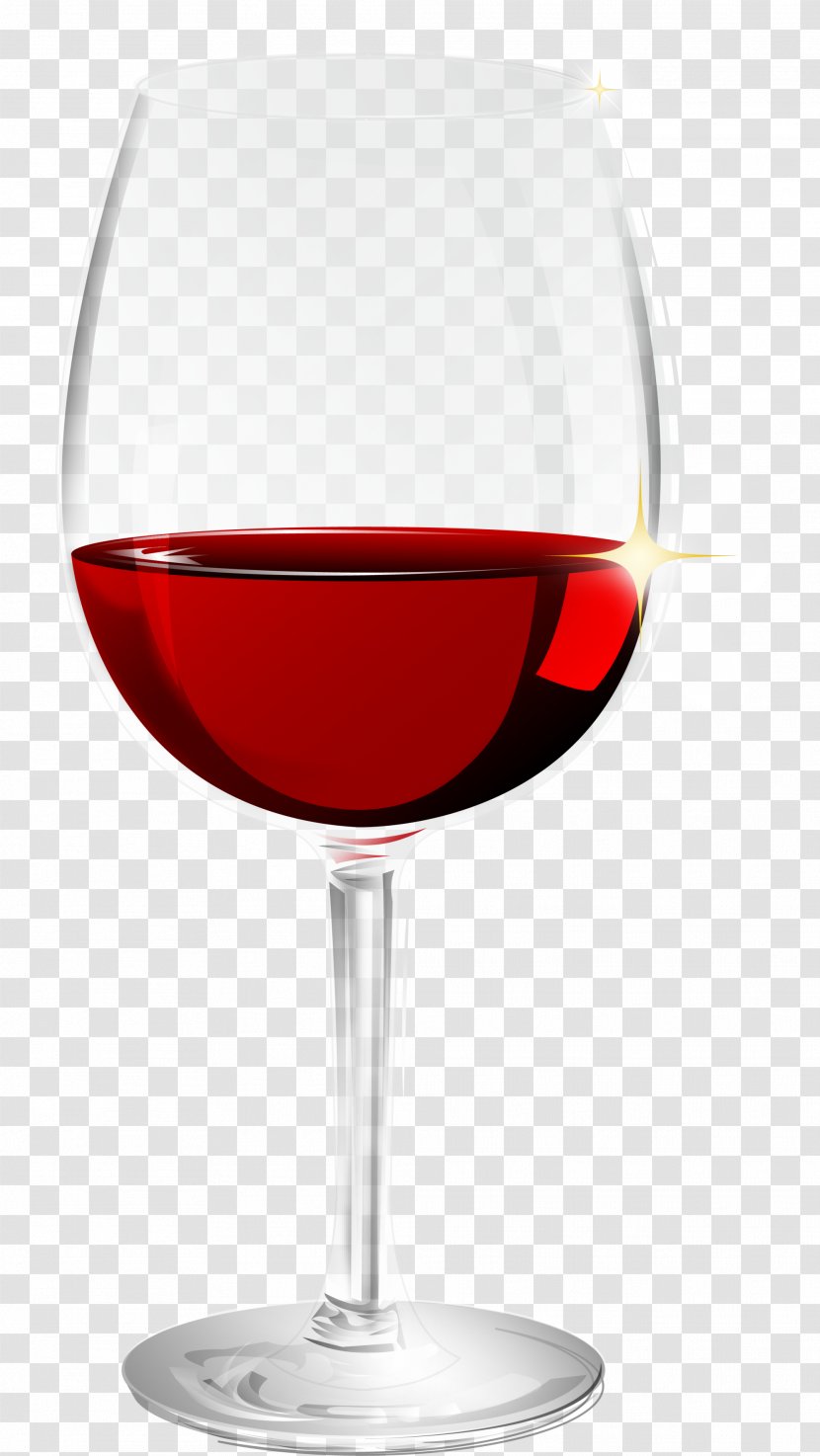Red Wine Glass - Cartoon Transparent PNG
