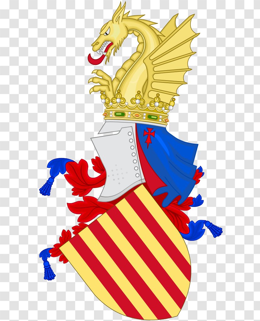 Kingdom Of Valencia Crown Aragon Blason De Valence Coat Arms - Spain - Valencian Community Transparent PNG